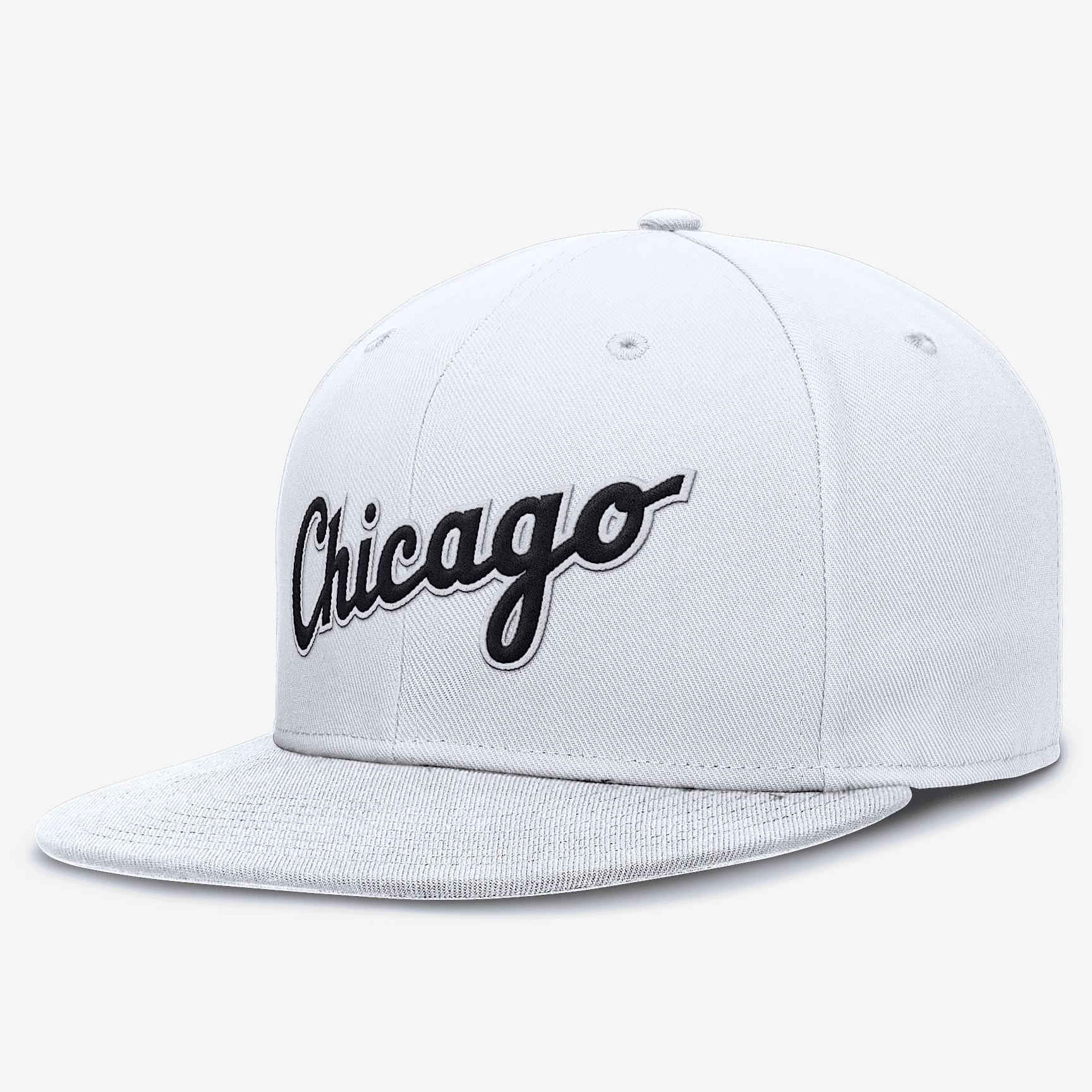 Chicago White Sox True Men's Nike Dri-FIT MLB Fitted Hat Product Image