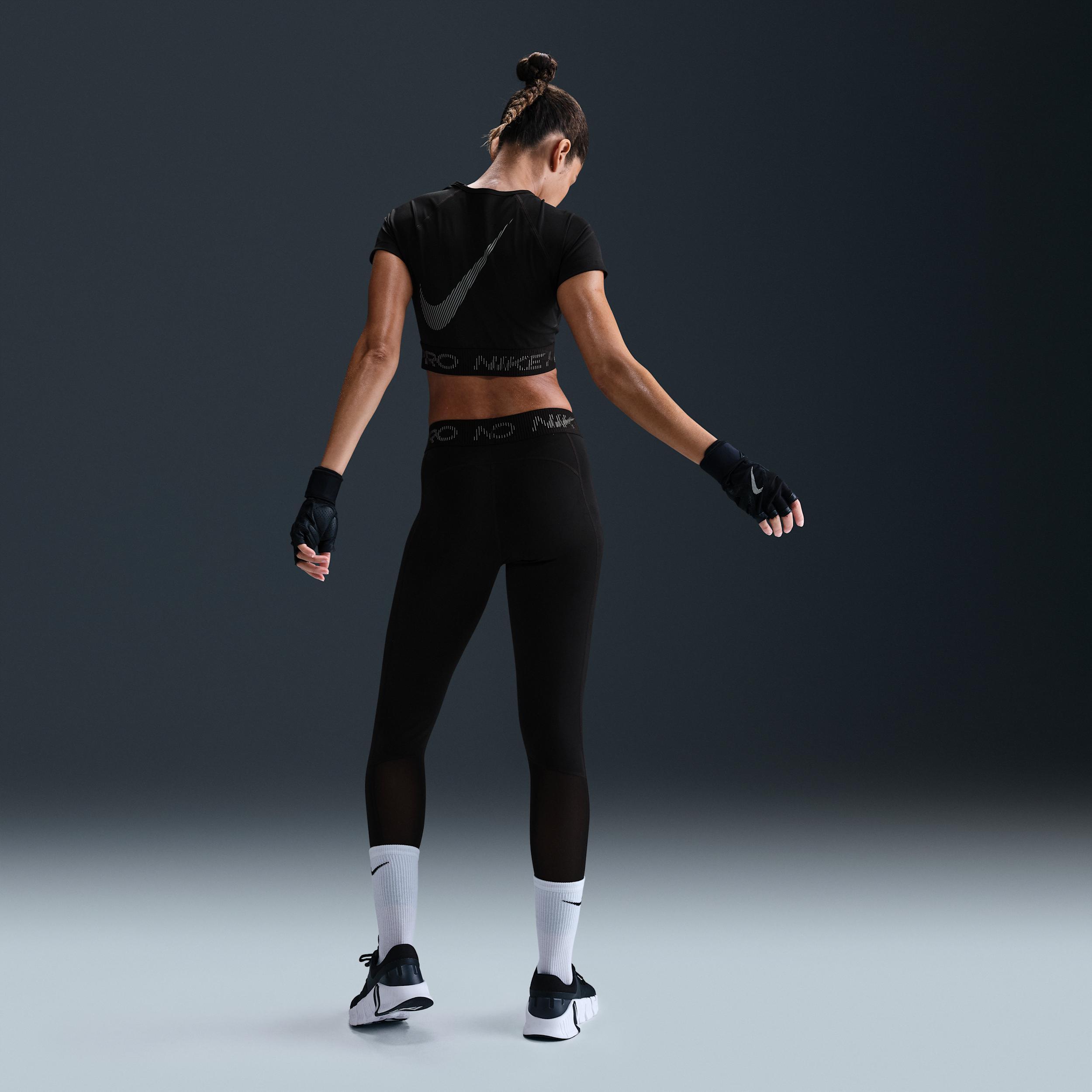 Women's Nike Pro Mid-Rise 7/8 Graphic Leggings Product Image