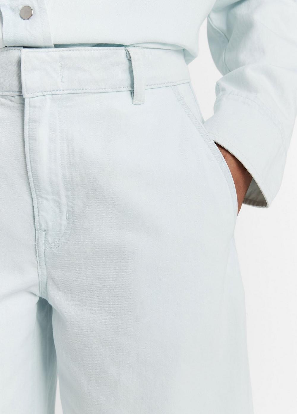 Womens Cotton Twill Long Short, Celestine, Size 25 Vince Product Image
