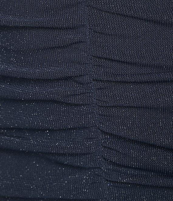 I.N. San Francisco Long Sleeve V-Neck Blouson Fitted Dress Product Image