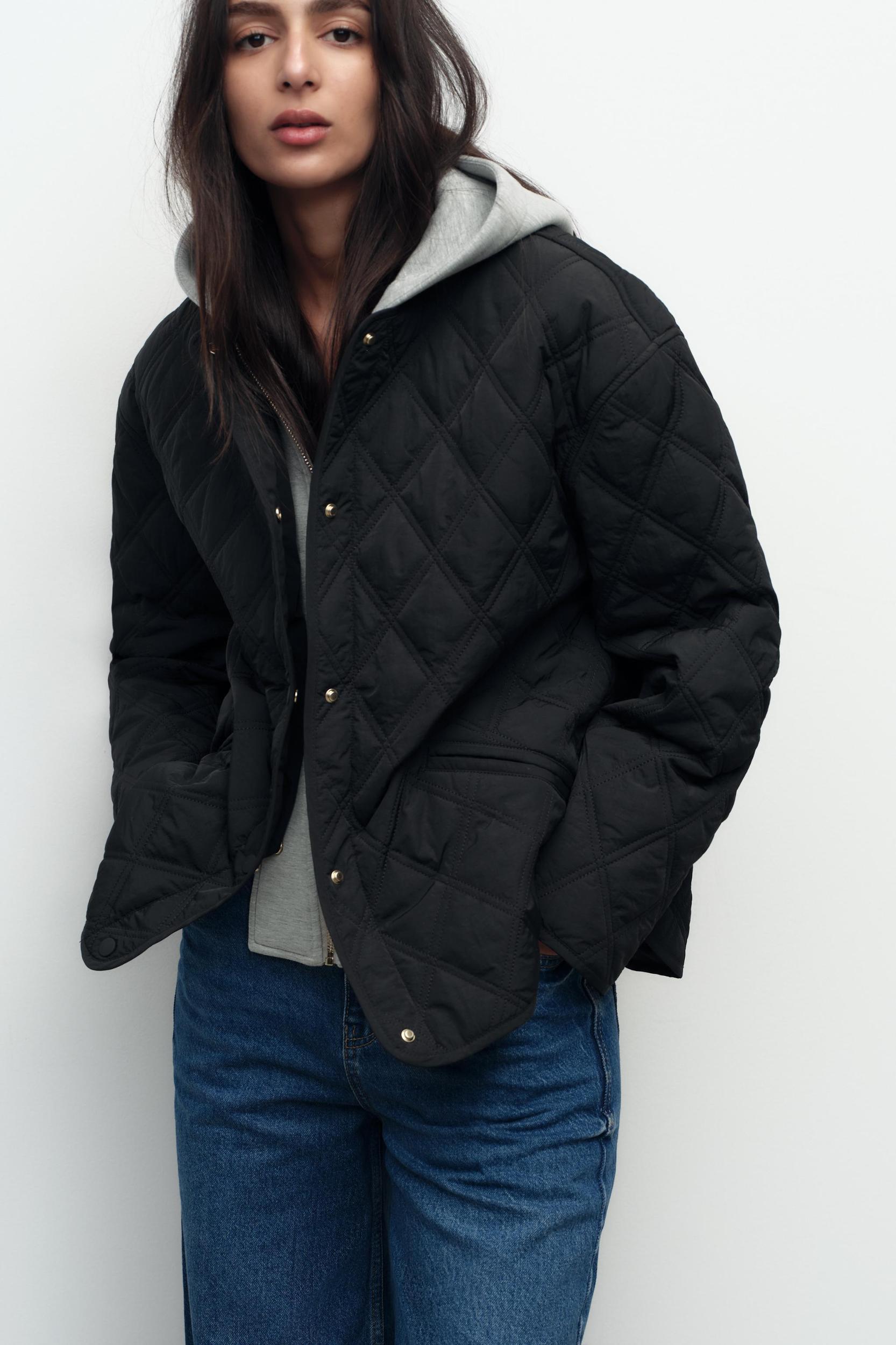COMBINED HOOD WATER REPELLENT PUFFER JACKET Product Image