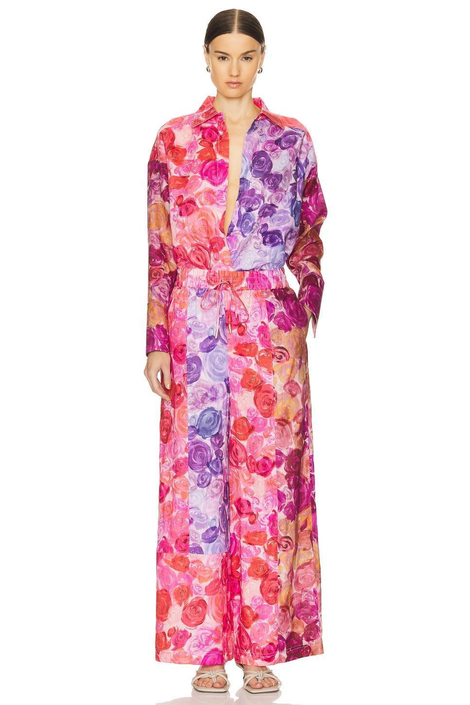 Vision Oversized Linen Shirt Aje Product Image