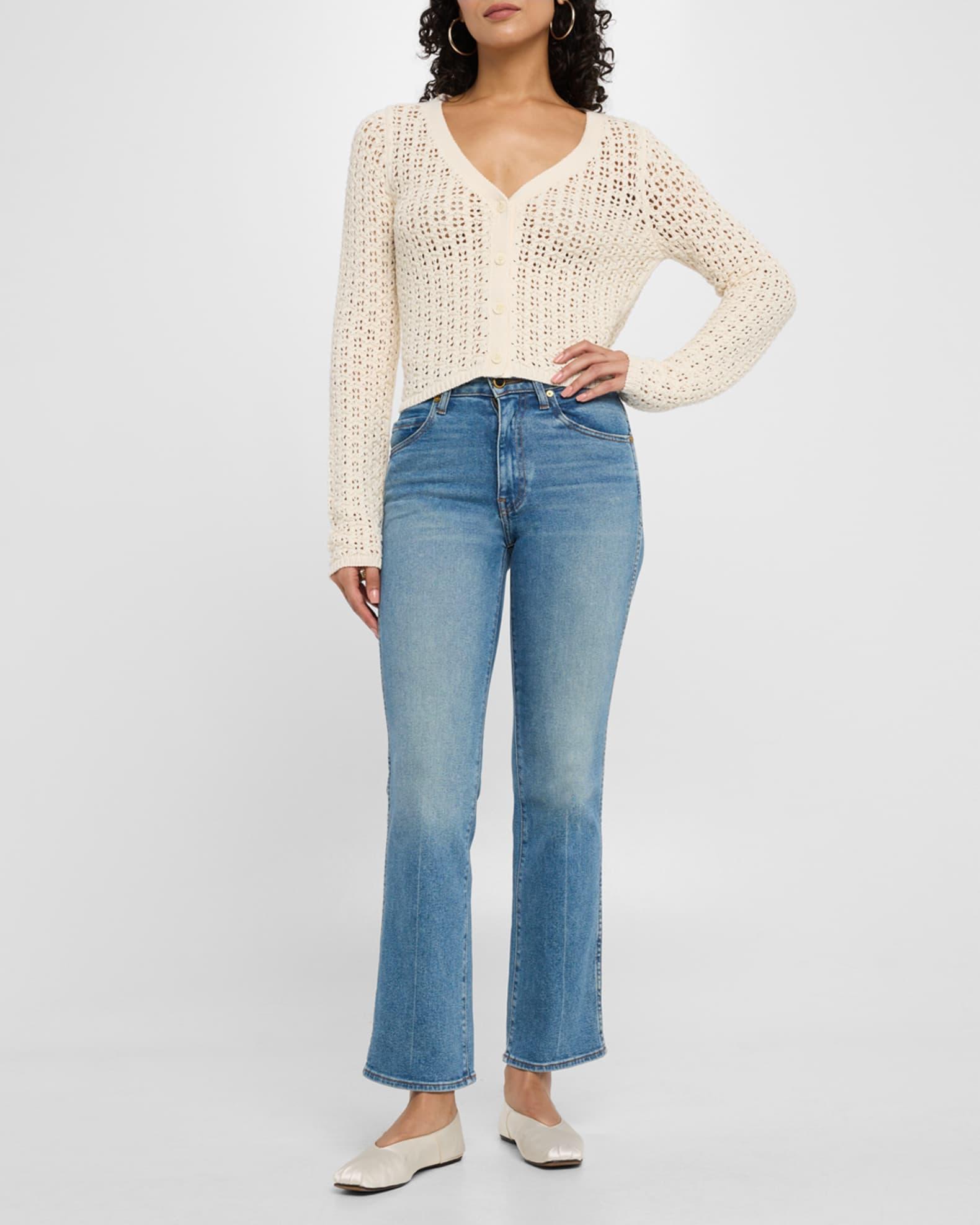 Artisanal-Stitch Pima Cotton Cardigan Product Image