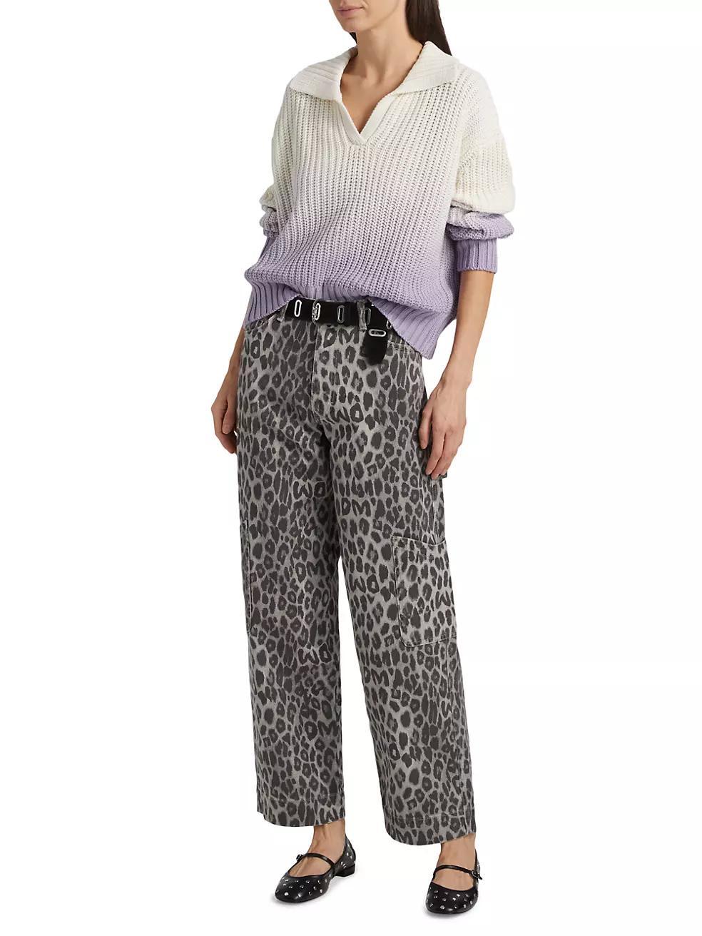 Drew Leopard Cargo Pants Product Image