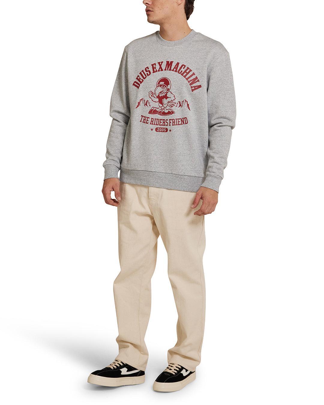 Deus U Crew - Grey Marle Product Image