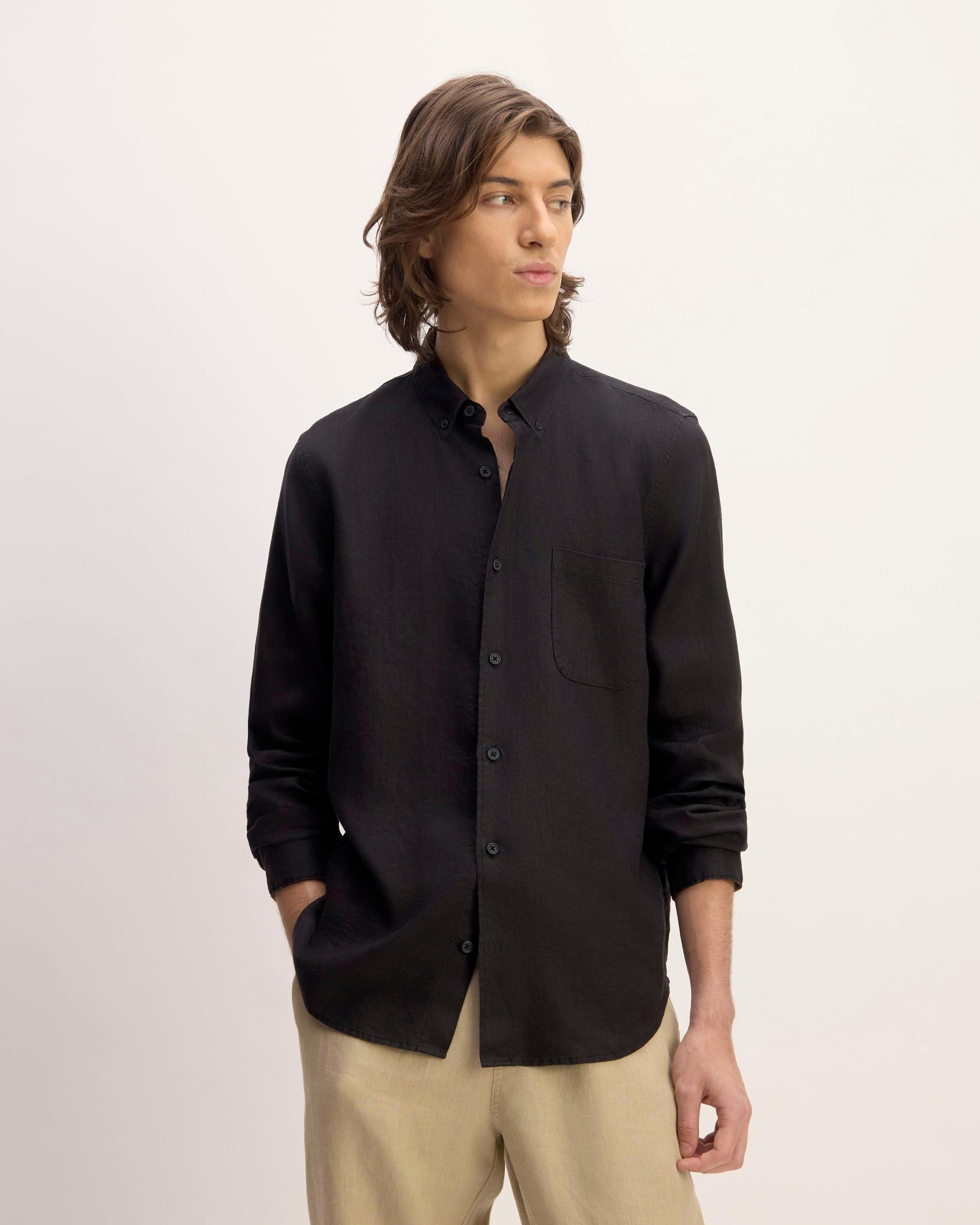 The Classic Shirt in Linen Product Image