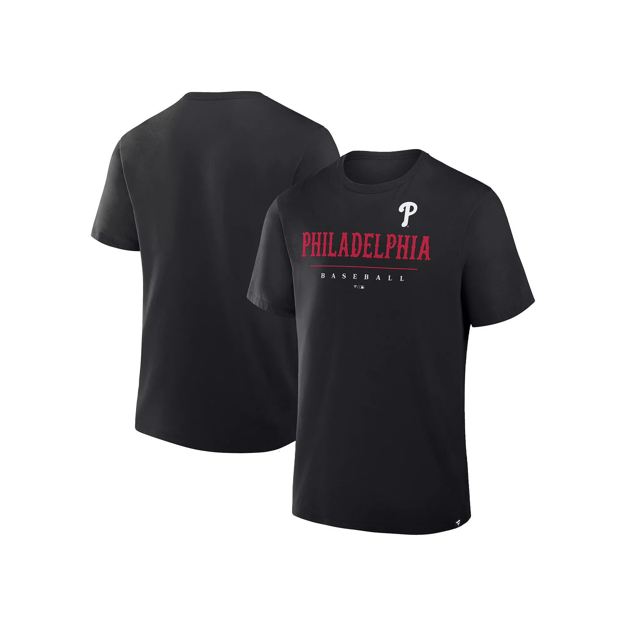 Men's Fanatics Black Arizona Diamondbacks Clubhouse Legacy Side Swipe T-Shirt, Size: 2XL Product Image
