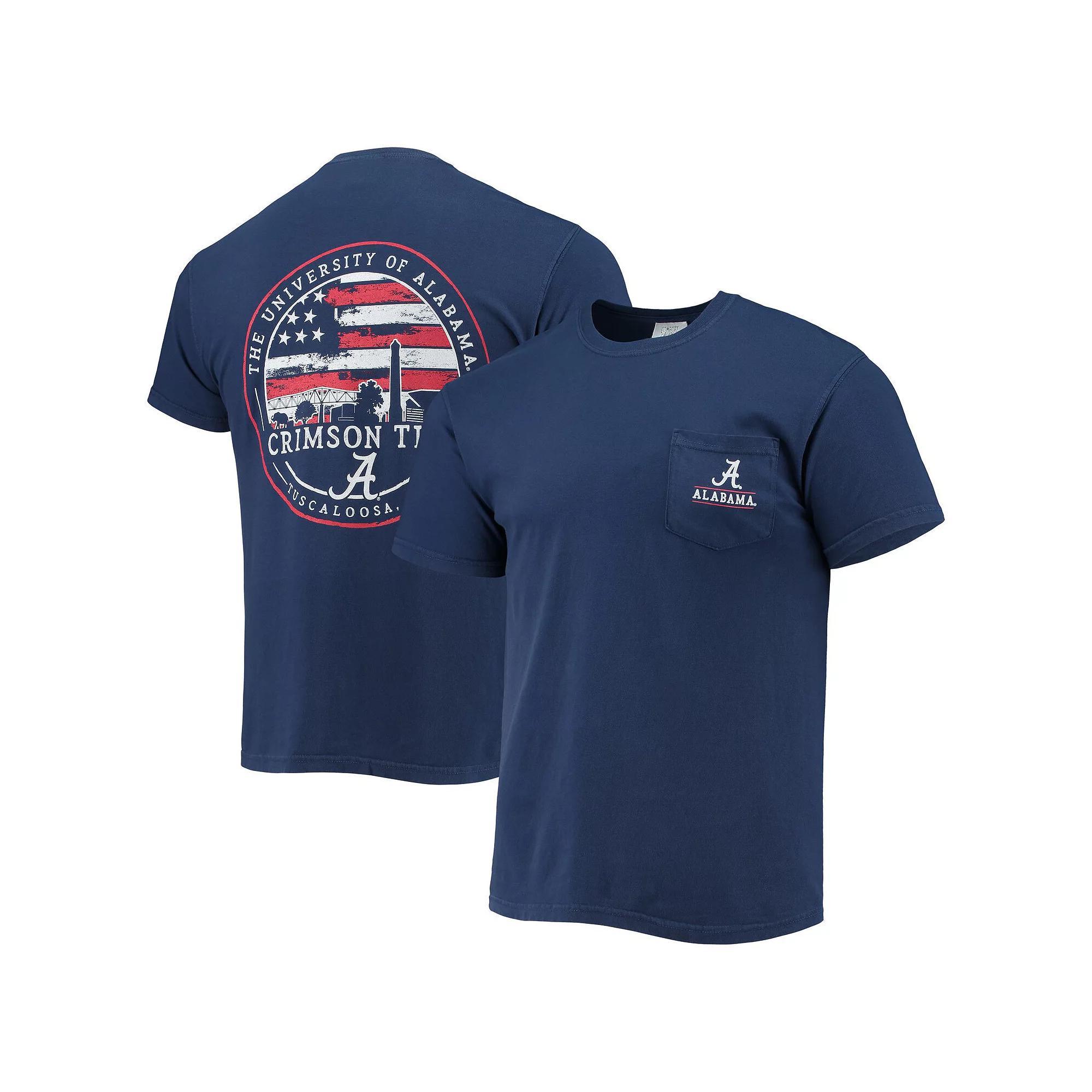 Men's Navy Alabama Crimson Tide Campus Americana T-Shirt, Size: XL, Blue Product Image