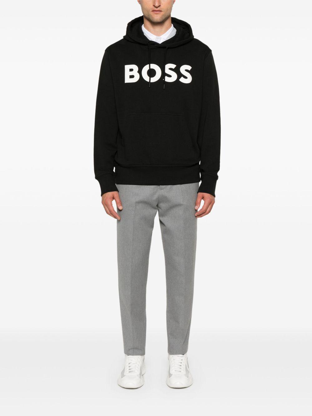 logo-print hoodie Product Image