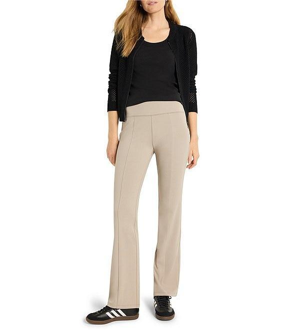 NIC + ZOE Knit Mesh Round Neck Long Sleeve Jacket Product Image