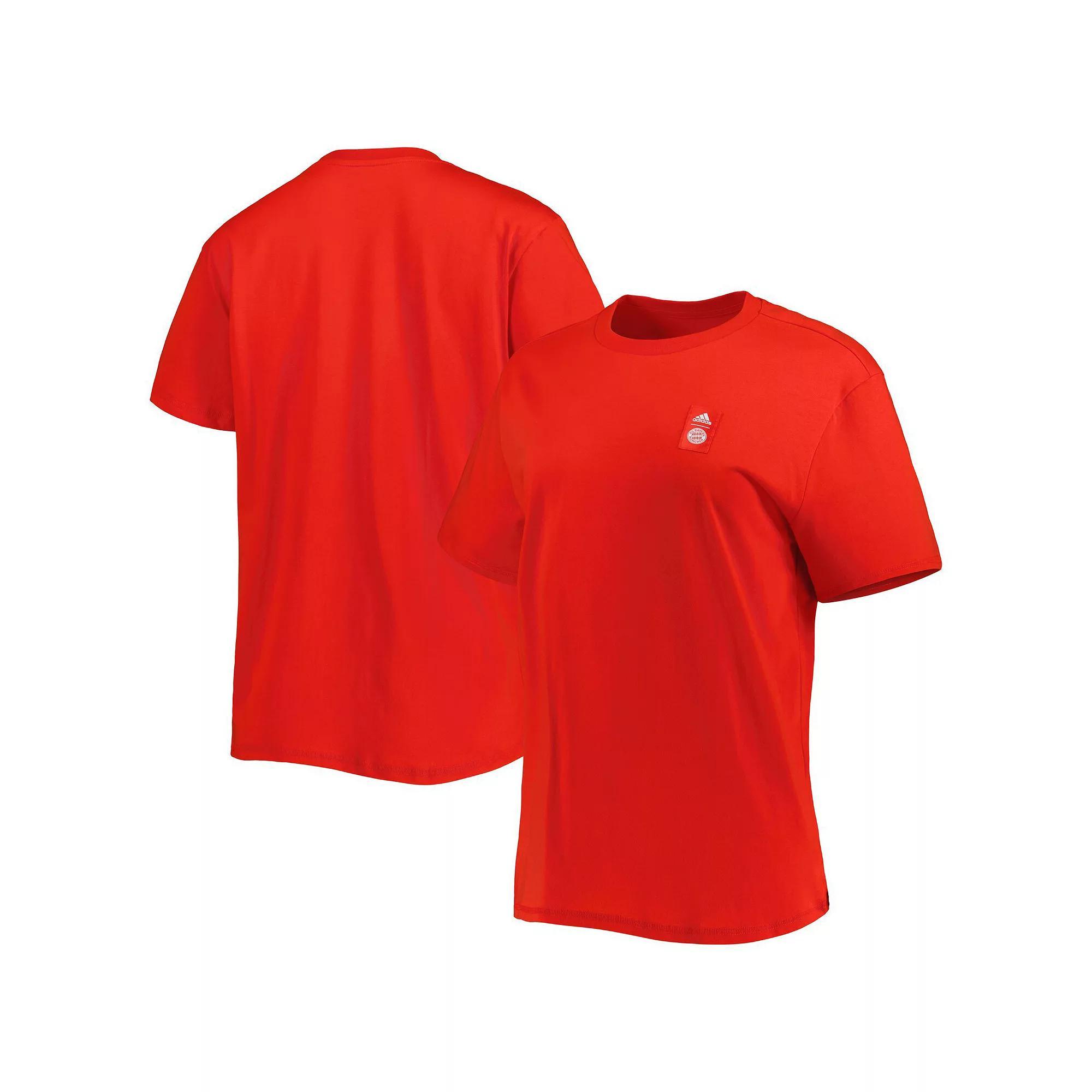 Womens adidas Red Bayern Munich DNA T-Shirt Product Image