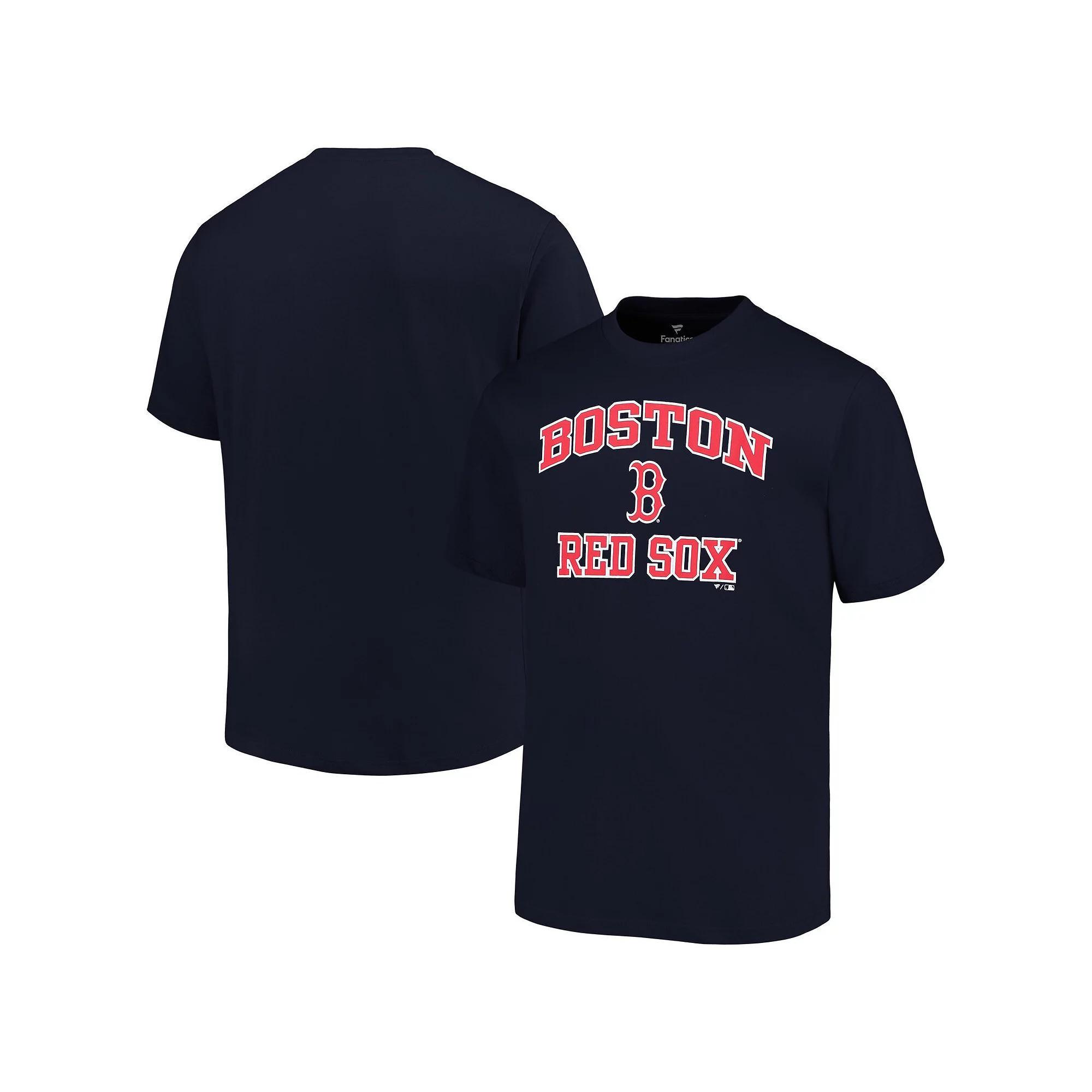Men's Profile Navy Boston Red Sox Big & Tall Heart & Soul T-Shirt, Size: 3XB, Blue Product Image