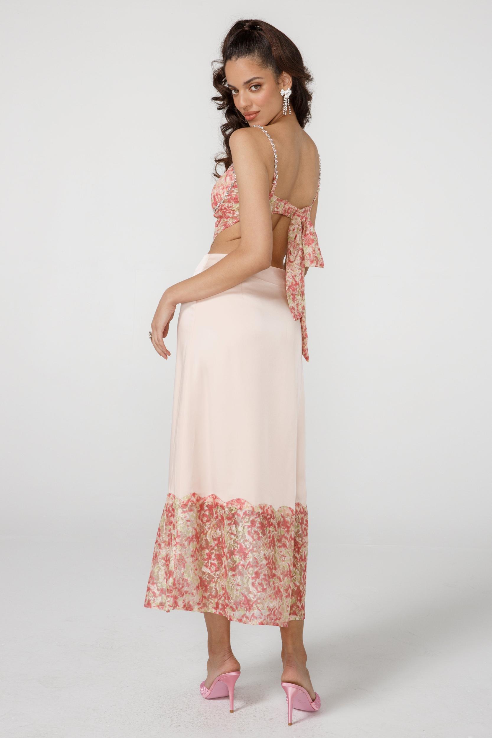Mia Skirt (Pink)  (Final Sale) Product Image