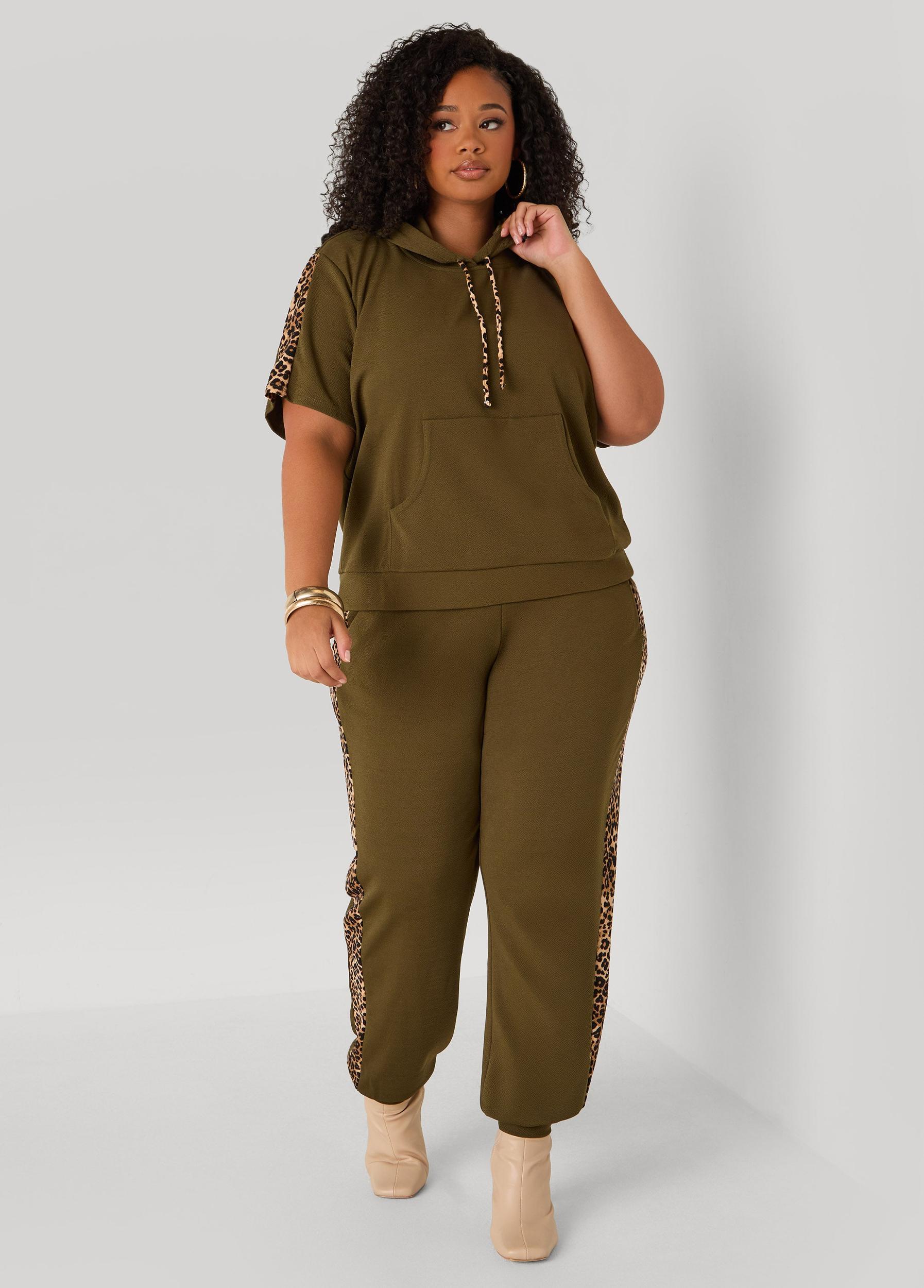 Animal Trimmed Joggers Product Image