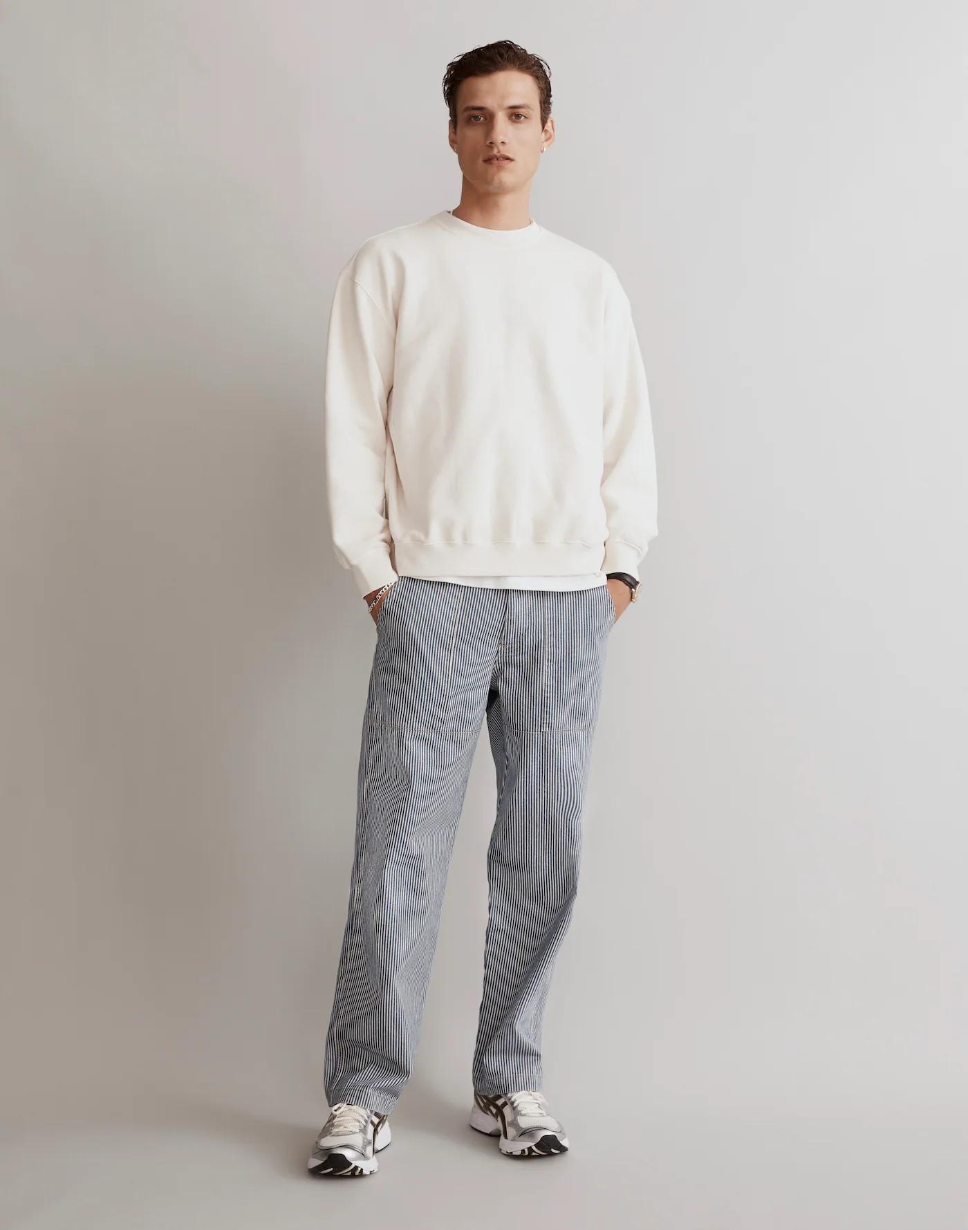 Baggy Surplus Pants in Stripe Product Image
