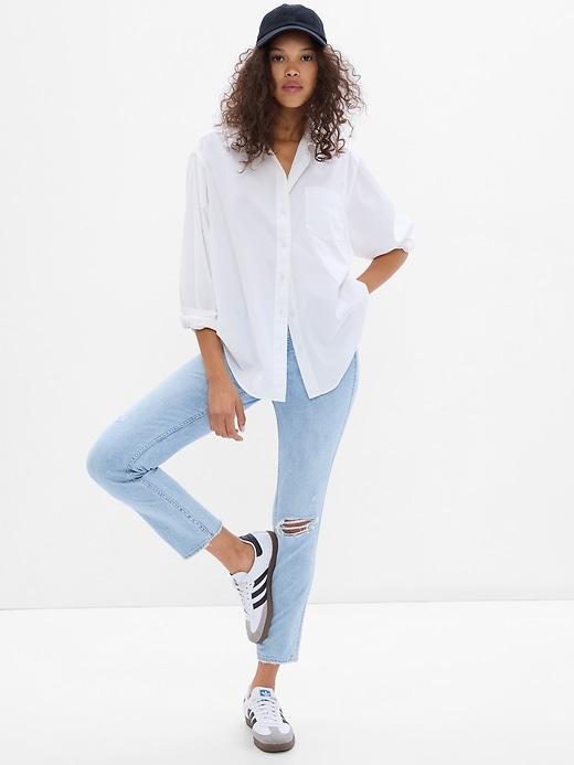 Mid Rise Vintage Slim Jeans Product Image