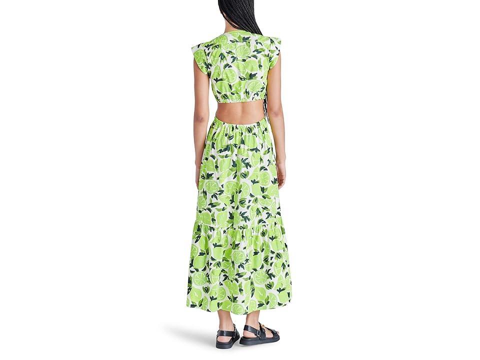 Steve Madden Amanda Midi Dress (Neon ) Women's Dress Product Image