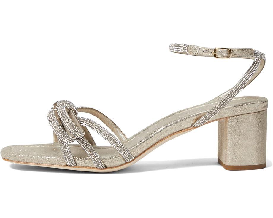 Dahlia Pleated Knot Mule with Ankle Strap Product Image