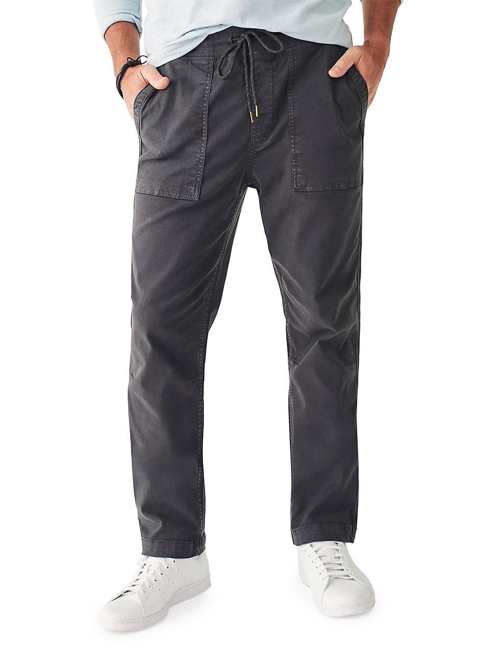 Faherty Traveler Pants (Washed ) Men's Casual Pants Product Image