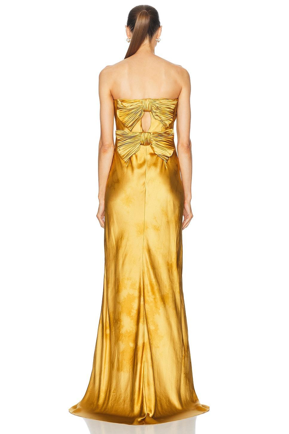 Bustier Bow Gown Product Image