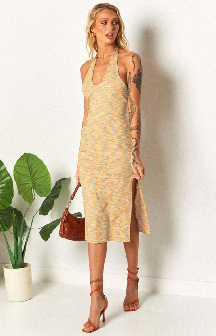 Indi Spacedye Midi Dress Multi Product Image