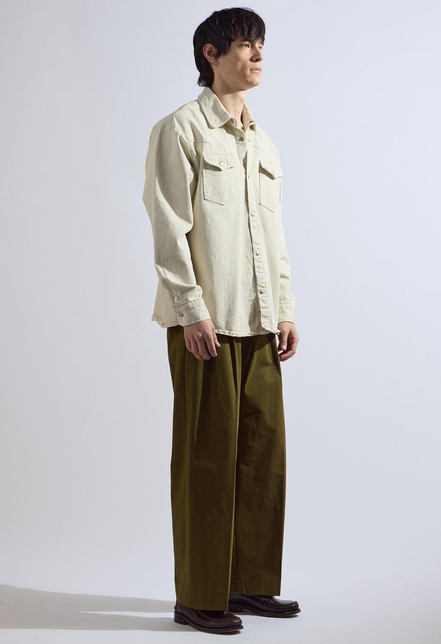 Texas Shacket in Cream Product Image