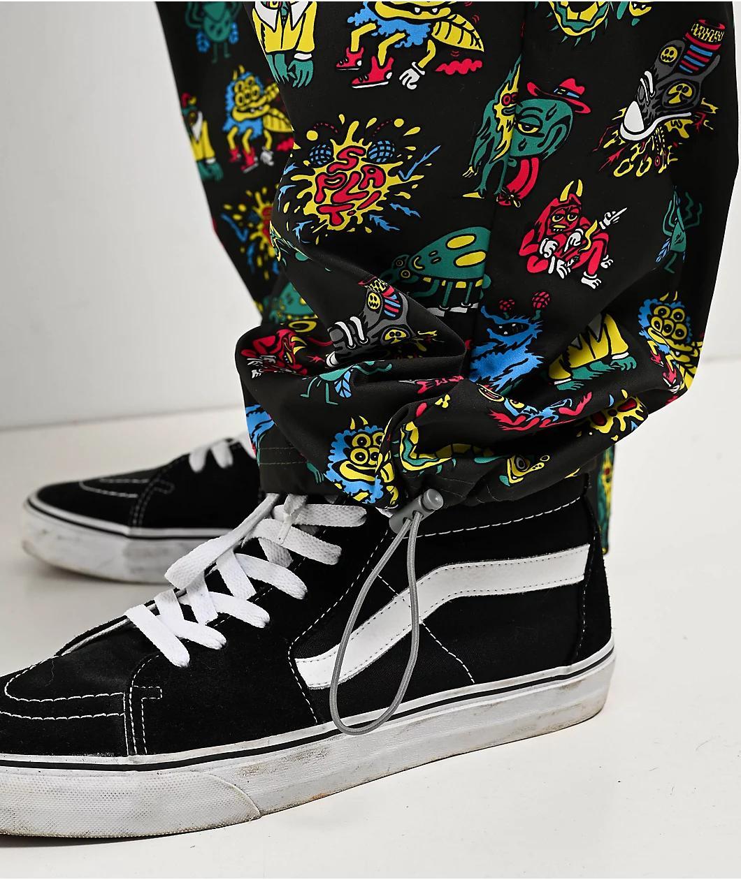 Killer Acid Pest Control Black Track Pants Product Image