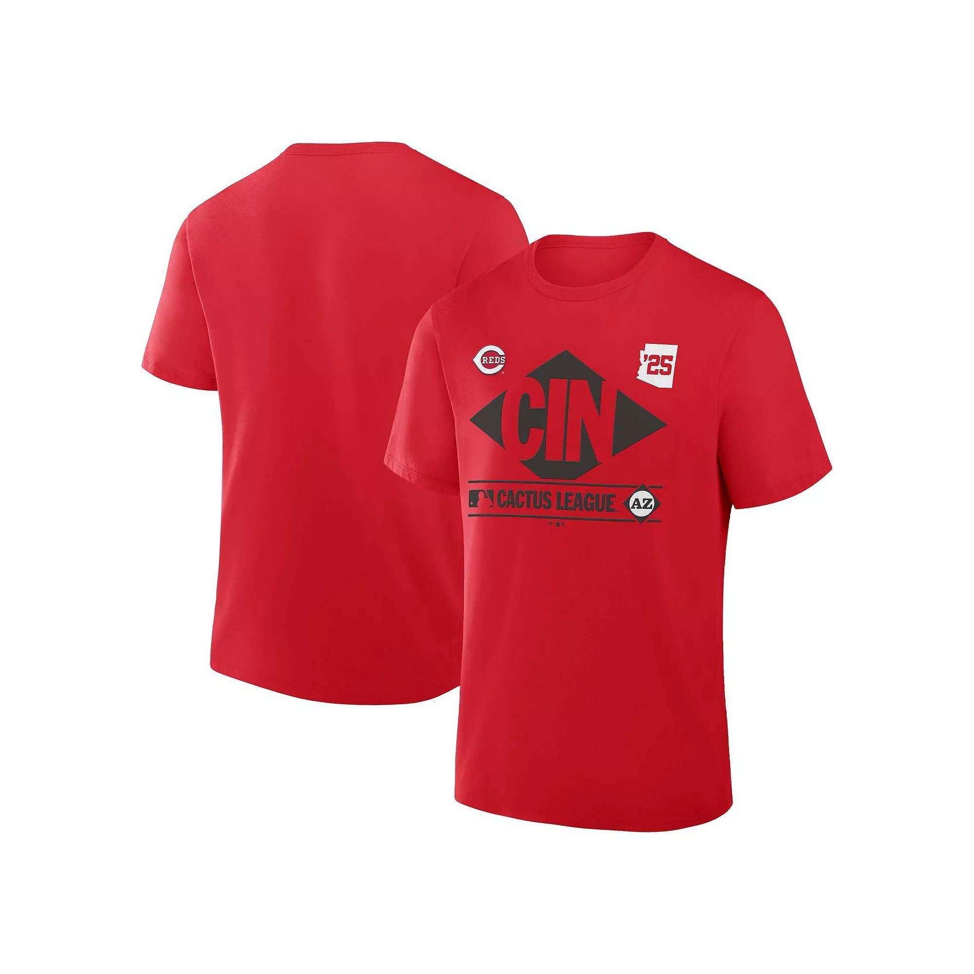 Men's Fanatics Red Cincinnati Reds 2025 Spring Training Cactus League True Icon T-Shirt, Size: Small, Red Red Product Image