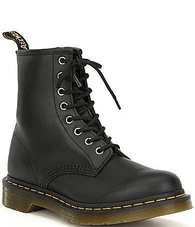 Dr. Martens Womens 1460 Nappa Family Matching Combat Boots Product Image
