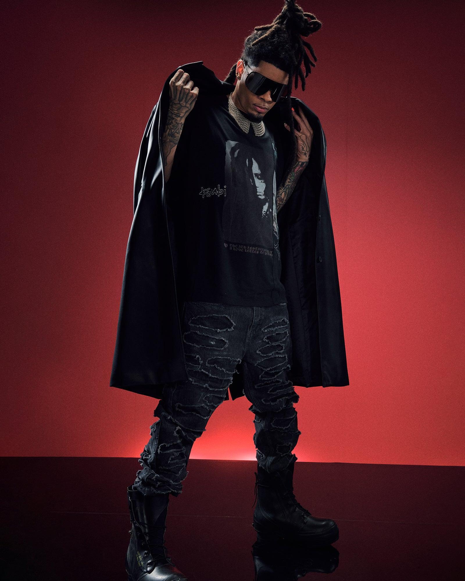 TRIPPIE REDD BIGGIE SS TEE BLACKOUT Male Product Image