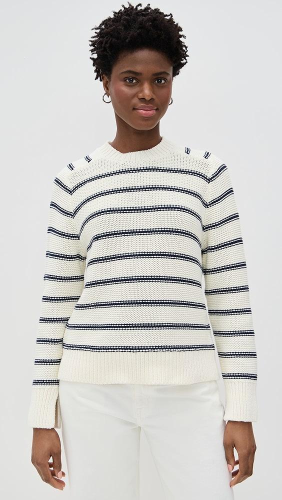Madewell Stripe Clean Cotton Kyla Pullover | Shopbop Product Image