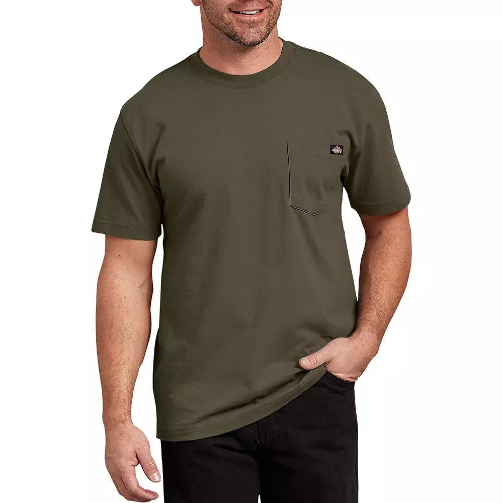Men's Dickies Heavyweight Crewneck Tee, Size: XL, Royal Blue Product Image