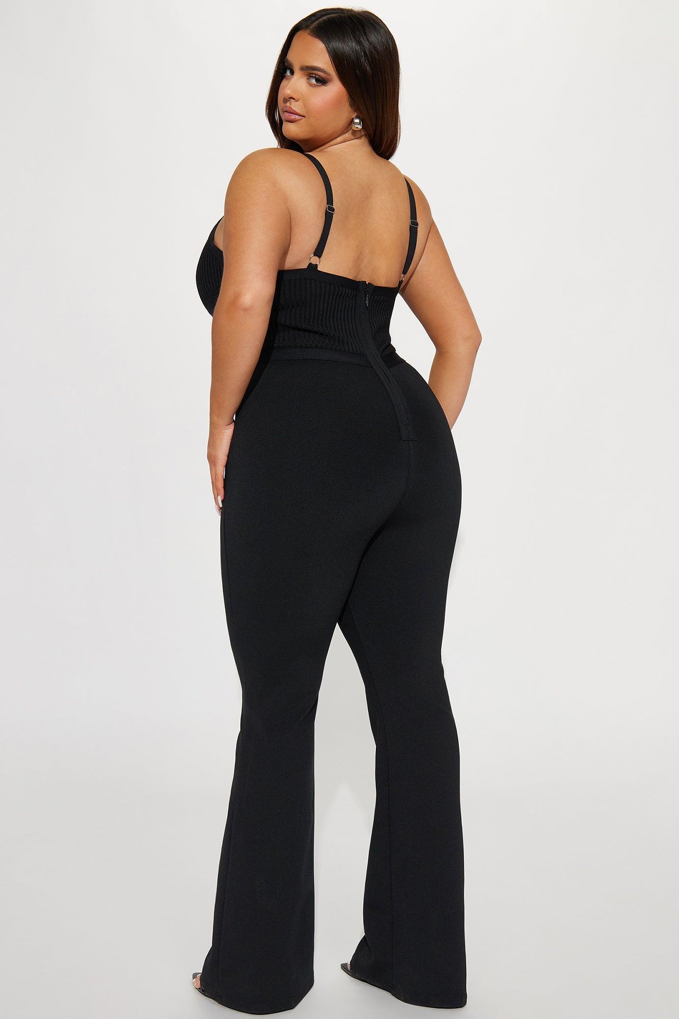 Misty Bandage Jumpsuit - Black Product Image