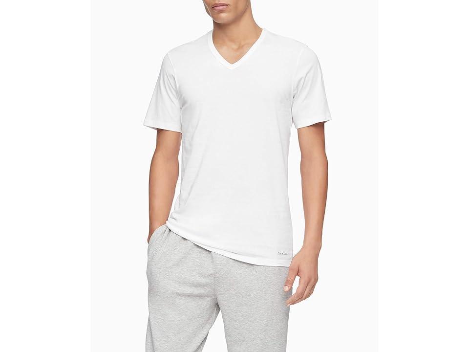 Calvin Klein Short-Sleeve V-Neck Tee - Pack of 3 Product Image