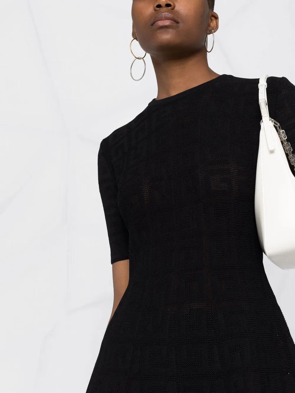 4G jacquard A-line dress Product Image