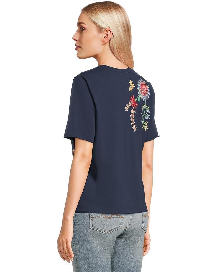 V-neck Short Sleeve Tee - Nicolette Product Image