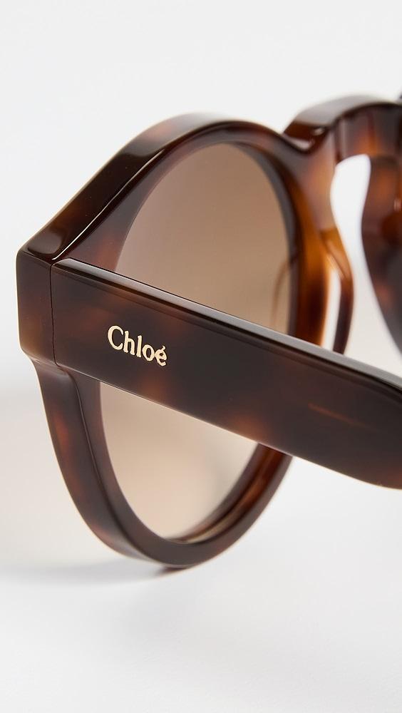Chloé Xena Sunglasses | Shopbop Product Image