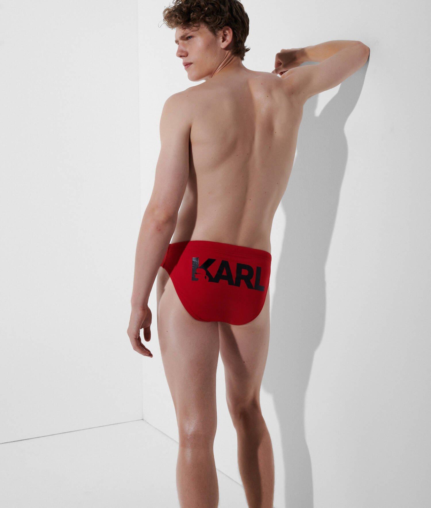 KARL LOGO SWIM BRIEFS Product Image