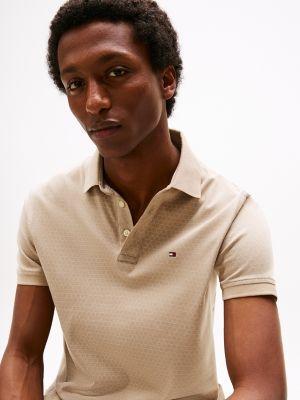Regular Fit Honeycomb Interlock Polo Product Image