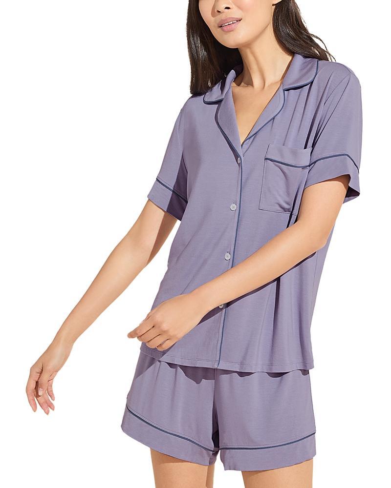 Eberjey Gisele Relaxed Short Sleeve Top & Shorts Product Image