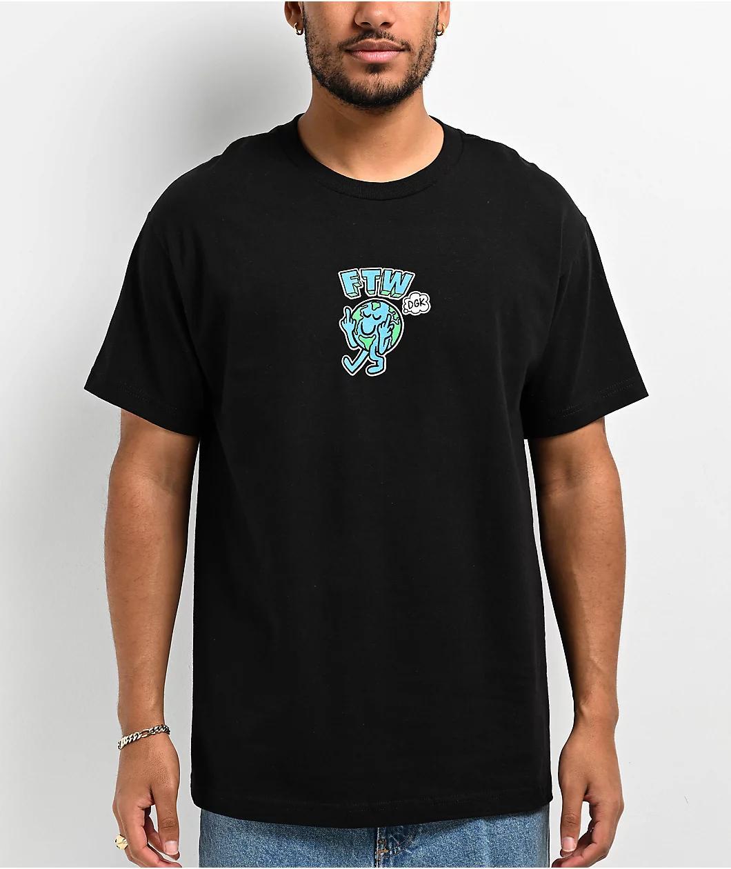 DGK FTW Black T-Shirt Product Image