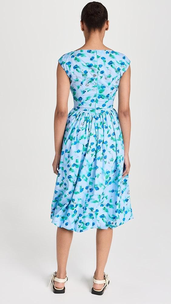 Marni Reverie Poplin Midi Dress | Shopbop Product Image