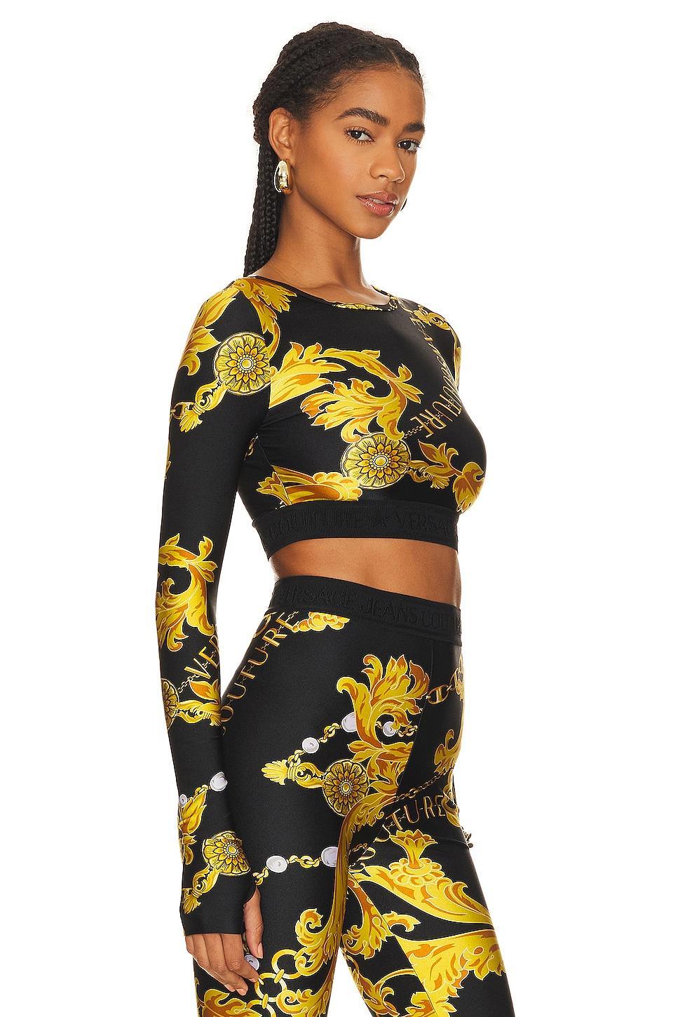 Cropped Tee Versace Jeans Couture Product Image