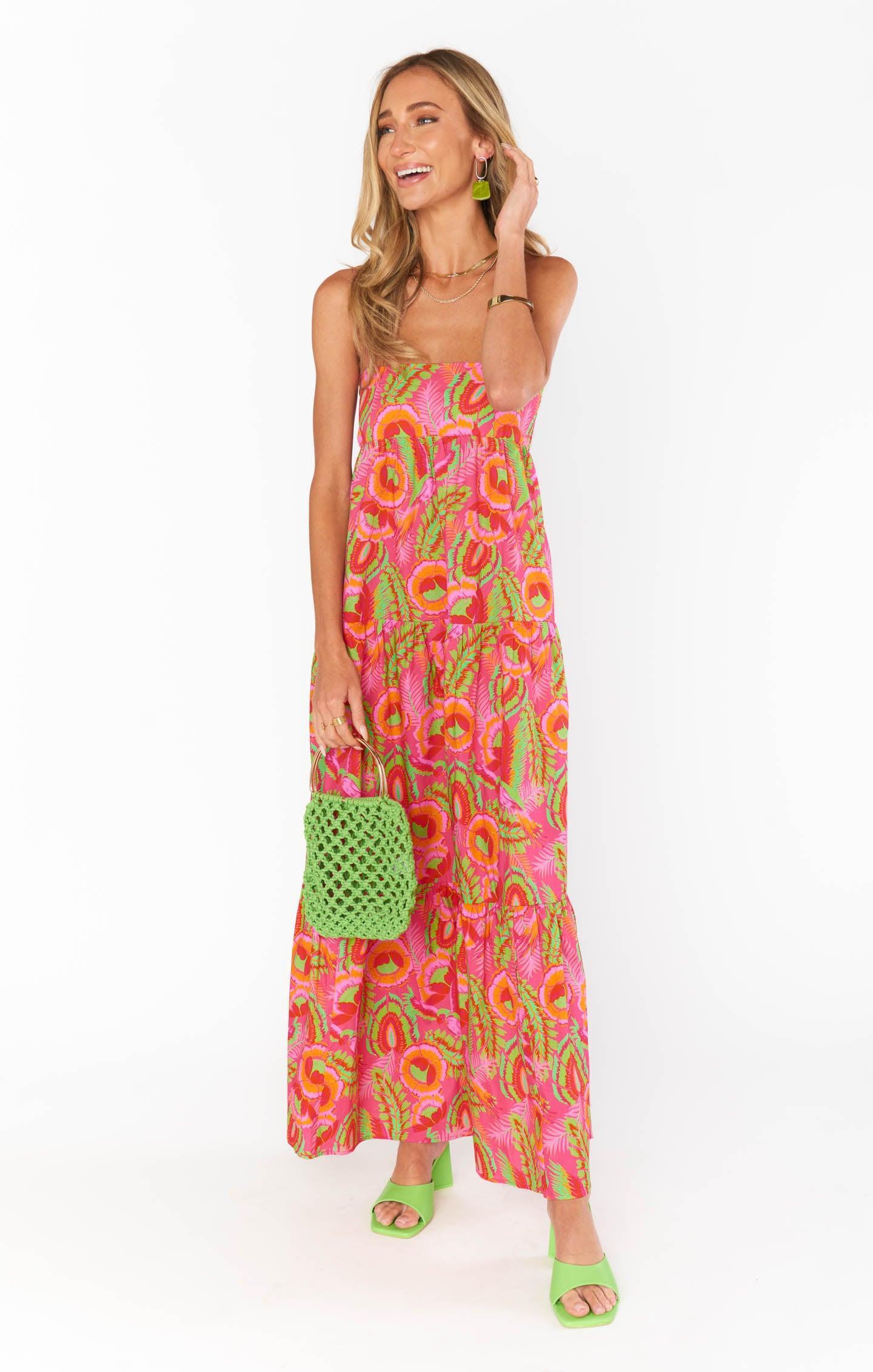 Long Weekend Maxi Dress ~ Paradise Palms Product Image