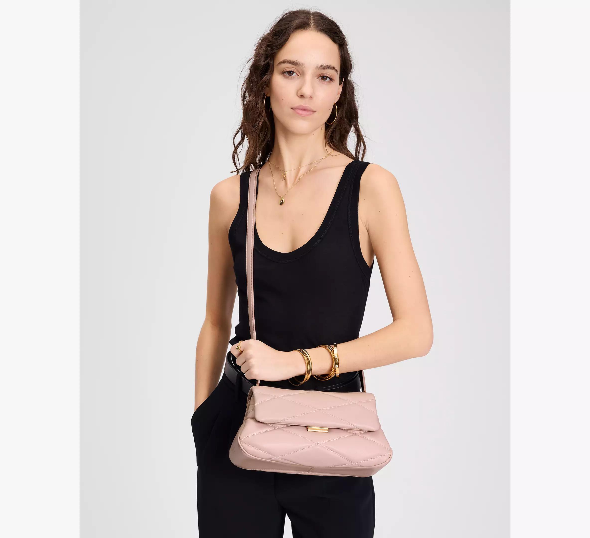 Grace Quilted Convertible Shoulder Bag Product Image