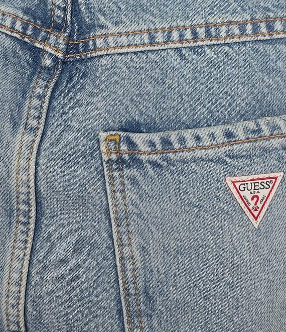 Guess Nani Low Rise Mini Denim Skirt Product Image