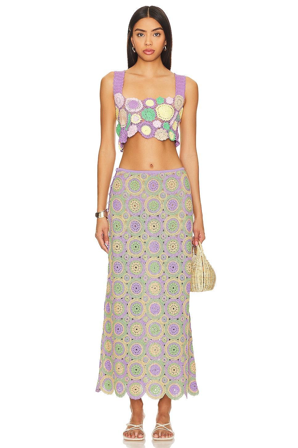 Tanit Crop Top Agua Bendita Product Image
