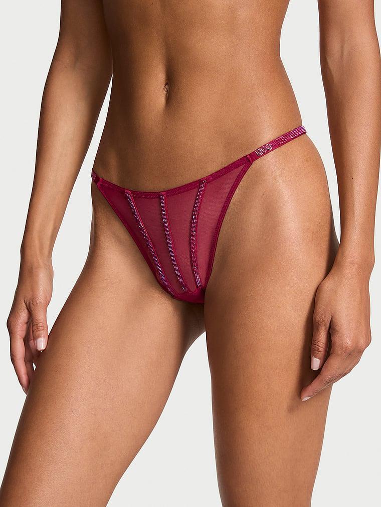 Sheer Shine Unlined Low-Cut Demi Bra Product Image