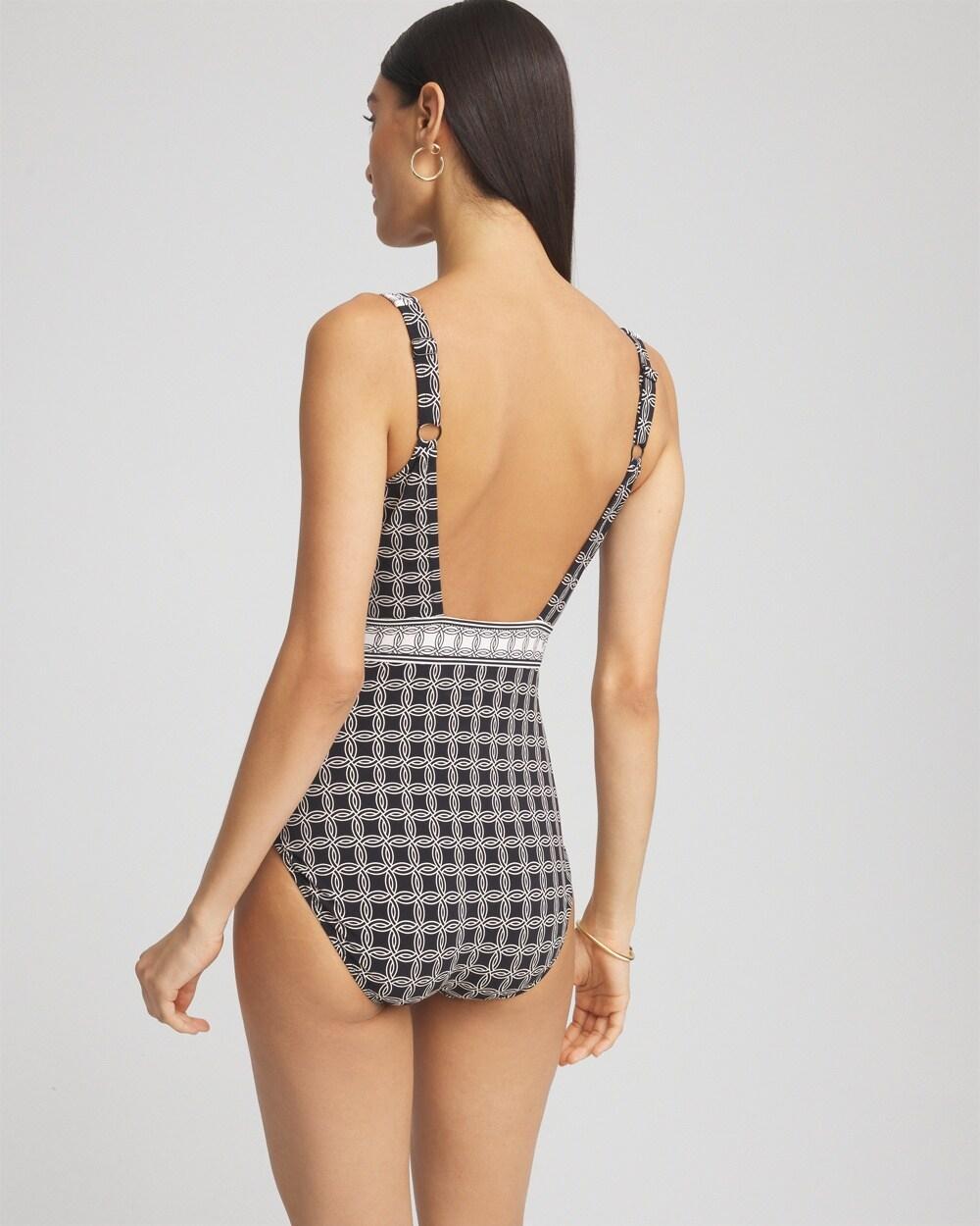 Gottex Golden Chic Surplice Swimsuit Product Image