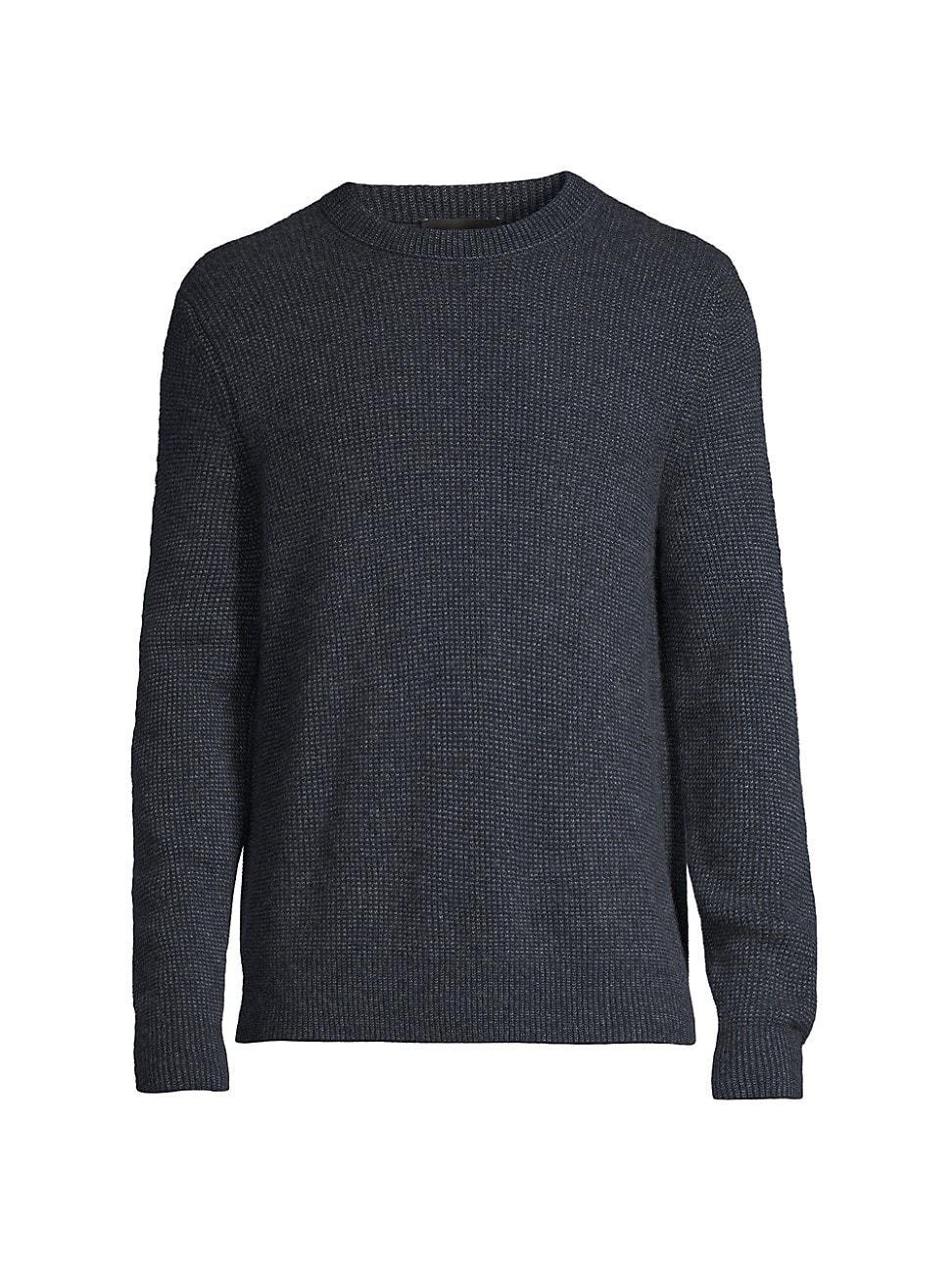 Mens Boiled Cashmere Thermal Sweater Product Image